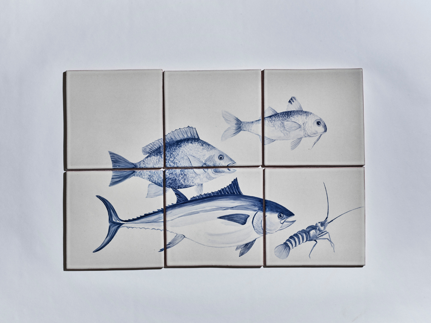Tile picture | Aquarius | 6-pieces