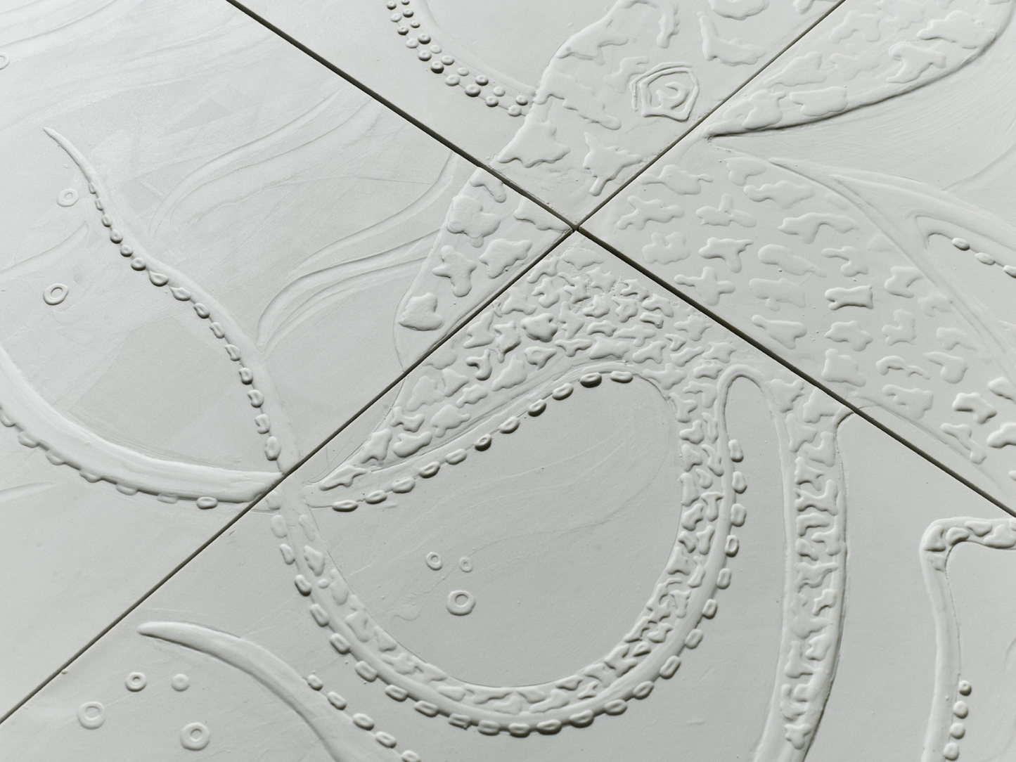Tile picture | Octopus | 4-pieces