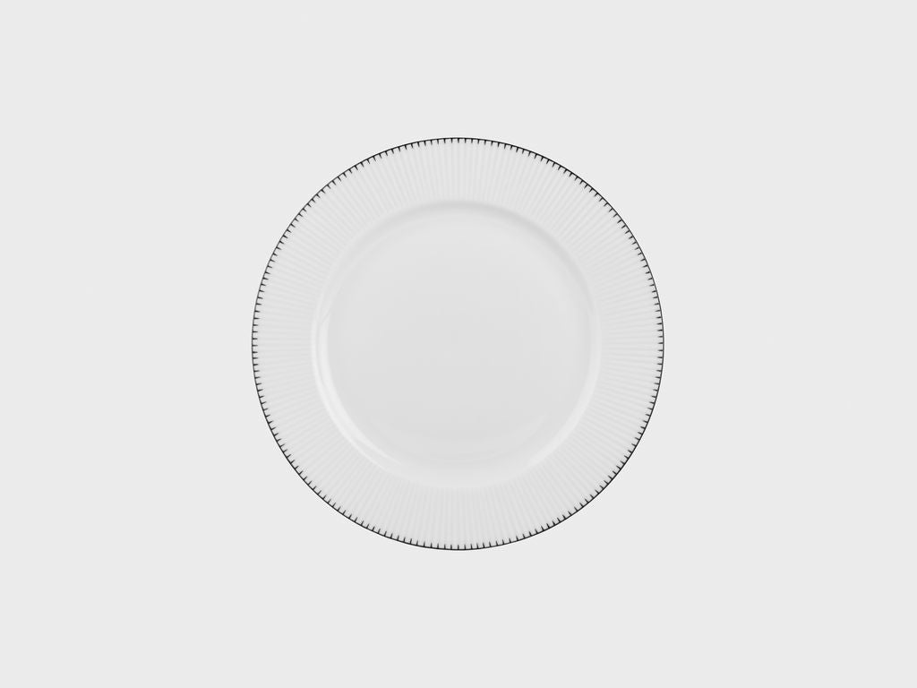 Plate | Adonis | Black tines | 21 cm