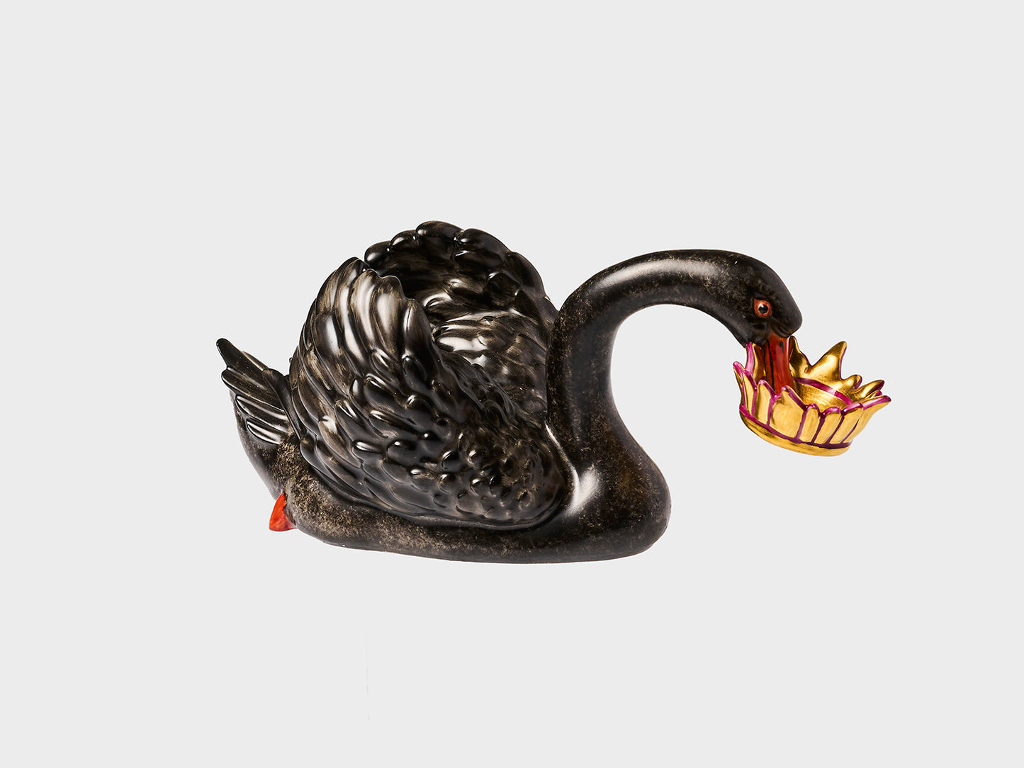 Swan with crown