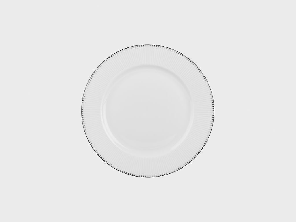 Plate | Adonis | Black tines | 21 cm